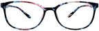 Photochromic Gray +4.00 Readers Floral Frame Mens Womens Reading Glasses Eyewear