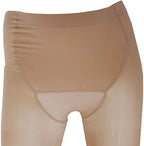 Truform Sheer Maternity Pantyhose, 15-20 mmHg Compression, Tummy Support, 20 Denier, Beige, Medium