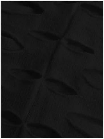 OYOANGLE Womens Strapless Fishnet Lingerie Sleepwear Mesh See Through Babydoll Mini Dress Tube Chemise Bodysuit