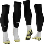 Tekkerz leg sleeve over 20 color variations compatible with grip socks for soccer, football, hockey, rugby athletic socks