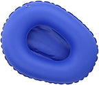 Bed Pans For Elderly Men, Bedpan Washable Portable Air Inflation Blue Bed Pan Bed Pan Inflatable Stool Bedsore Toilet For Elderly Bedridden Disabled Bedbound Patient