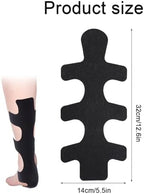 12pcs Precut Kinesiology Tape for Achilles Tendon, Waterproof & Breathable Athletic Heel Tape Enhance Elastic Sports Patch Strips Provides Stability Recovery for Achilles and Muscle Support