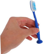 Didiseaon 10pcs Institutional Soft Bristle Toothbrush with Short Handle and Suction Cup Self Harm Prevention Design for Prisons Detention Centers and Mental Health Facilities Durable Teeth