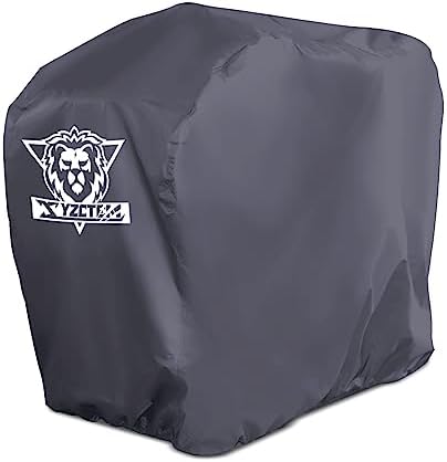 XYZCTEM Mobility Scooter Storage Cover,Heavy Duty 420D Polyester Oxford Waterproof,Durable, UV, Water Resistant Covers with Storage Bag & Protective Reflective Strip(Grey,48 inch Length)