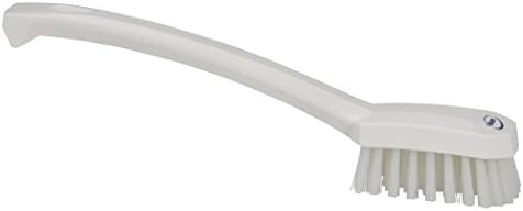 Vikan 30885 Brush,Utility,Medium,10.2",PP/PBT,White