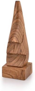 NIRMAN Display Stand Wooden Nose Shaped Eyeglass Holder/Spectacle Display Stand-Unique Desktop Accessory and Gifts Home Décor (2" x 2" x 6")