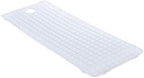 Massage Bed Cover SPA Treatment Couch Mattresses with Breath Hole (180x60cm,White)