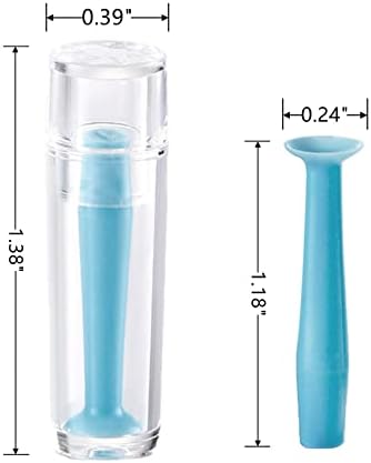 12 Pieces Hard Contact Lens Remover Tool for RGP and Scleral Lenses - Plunger Suction Cup