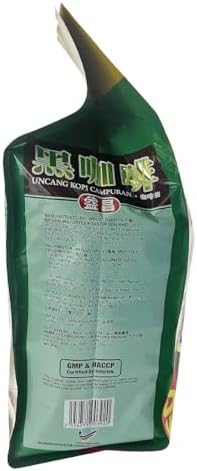 1 Pack Aik Cheong Malaysia Original Instant Dark Roast Black Coffee (Kopi O) (80 sachets x 10g)