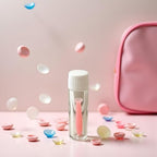 Soft Silicone Contact Lens Insertion Tool, Contact Lens Applicator, Soft and Hard Lenses Multifunction Portable Tool Supplies, Easy Plunger Remover, Contact Lens Care (Pink)