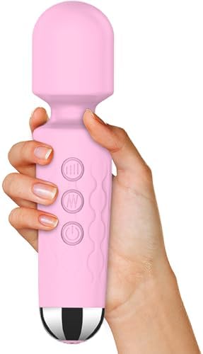 Back Small Bullet Massage for Women Rechargeable Electric Body Mini Personal Massager - for Foot - Arm Muscle Relaxation (Pink
