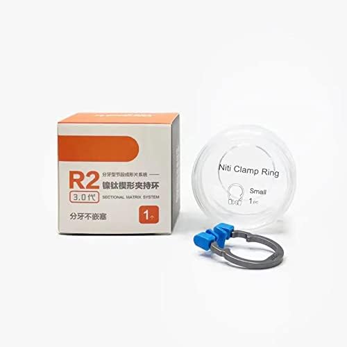 Dental Sectional Matrix Ring, Dental Spring Clip Rings, Dental Ring Clamp, Autoclavable Nickel Titanium Clamping Ring, Dental Spring Clip Rings.-R2 2PCS