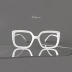 Eyekepper Reading Glasses for Women Large Frame Readers Eyeglasses Oversize - White +2.50