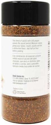 Badia Fajita Seasoning, Sazonador para Fajitas, 9.5 oz – Zesty Tex-Mex Spice Blend for Fajitas