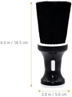 Ipetboom Neck Duster Barber Brush for Hair Cutting with Powder Filling Function Mini Hair Cleaner Brush for Shredded Removal and Talcum Powder Application Hairdressing Tool for Barber and Home Use