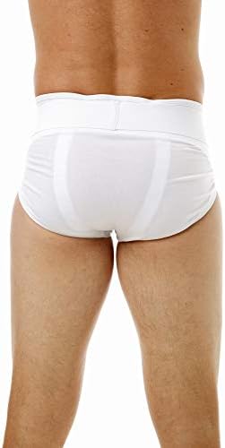Underworks INGUINAL HERNIA SUPPORT BRIEF Large 37-40 Waist