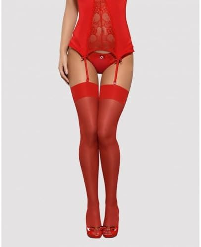 S800 Stockings red Size: L/XL
