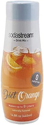 SodaStream Sparkling Drink, Diet Orange, 14.8 Fl Oz (Pack Of 2), 14.8 Fl Oz