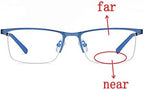 MINCL/2020 Fashion Men's Square Bifocal Reading Glasses Photochromic Lens Men Transition Sunglasses Presbyopia UV400