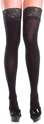 Be Wicked Women's Stay Up Thigh High Stockings
