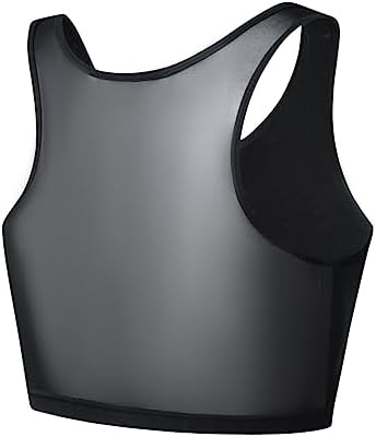 JARAZIN Zipper Chest Binder for Women Transgender FTM Binder Bra Chest Breast Binder Trans