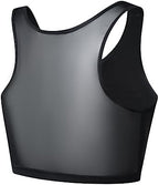 JARAZIN Zipper Chest Binder for Women Transgender FTM Binder Bra Chest Breast Binder Trans