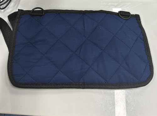 Wheel Chair Accessories Adults Wheelchair Bags to Hang on Back Wheelchair Armrest Pouch Walker Bag Side Organizer Pouch Sides Pocket Reflective Stripe Accessories Bags for Most Wheelchairs (Blue)