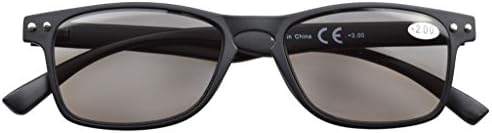 Eyekepper Ultrathin Flex Frame 5-pack 80's Reading Glasses Sunshine Readers +0.5