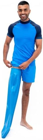 Bloccs Waterproof Plaster Cast Covers Leg, Swim, Shower & Bathe. Watertight Protector, Adult Full Leg