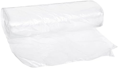 Aluf Plastics SR High Density Star Seal Roll Bag, 12-16 Gallon Capacity, 31' Length x 24' Width, 12 lbs Max Load, Clear (Case of 1000)
