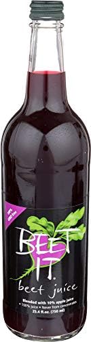 BEET IT - Organic Beet Juice 25.4 fl.oz- Non GMO 100 % Natural Organic juice- Picked & Pressed, Gluten Free, No Added Sugar, Not from Concentrate
