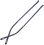 GERRIT glasses arms, Eyewear Leg,Glasses Temple,1 Pair Vintage Glasses Replacement Temple Eyewear Metal Frame Temple, Blue