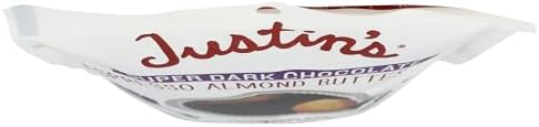 JUSTINS Organic Super Dark Chocolate Espresso Almond Butter Cups, 4.2 OZ