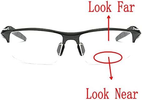 Aluminum Magnesium Multifocal Lens Reading Glasses Men Presbyopia Hyperopia Bifocal Glasses Sun Photochromic Sunglasses NX