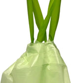 Responsible Products Kitchen Bin Liners, Certified Compostable, Heavy Duty Multipurpose Food Scrap Bags, Made from Compostable Materials (30 Gallon Drawstring, (18 Count))