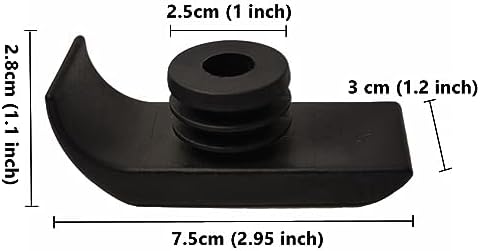 Walker Ski Glides and Covers, Universal Fit Walker Feet Glides, Durable and Smooth Walker Replacement Feet Tips, Walker Glide Sock Floor Padding, Walker Accessories (Pack of 4)