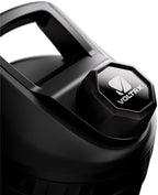 VOLTRX ChillMix Shaker Bottle Insulated Stainless Steel - USB C Rechargeable Electric Protein Shake Mixer, Shaker Cups for Protein Shakes and Meal Replacement, Chrome Steel, 16 oz