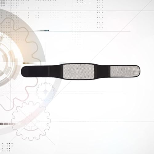Healifty Self-Heating Magnetic Lumbar Support Belt Xl - Adjustable Waist Brace for Back Pain Relief Posture Correction & Lumbar Warmth Lightweight & Comfortable Fit for Men and Women 45.27In