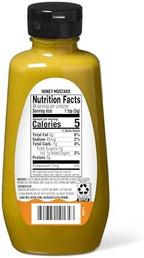 Amazon Grocery, Honey Mustard, 12 Oz (Previously Happy Belly, Packaging May Vary)