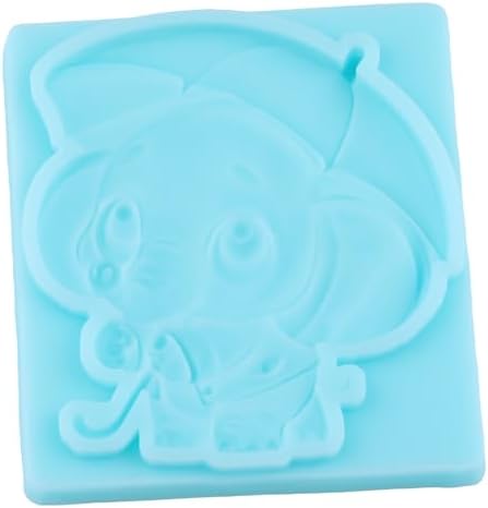 Elephant Fondant Silicone Molds for Cake Decorating Cupcake Topper Chocolate Candy Gum Paste Polymer Clay