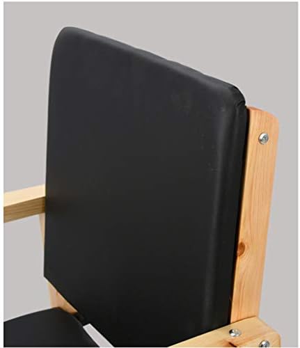 Elderly Comfortable Wooden Commode Chair, Bathroom Stool One-Piece, Elderly/Pregnant Woman Independence & Safety Aid