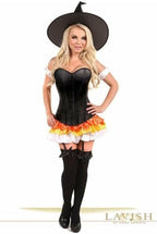 Daisy corsets womens Lavish 4 Pc Witch Corset Costume