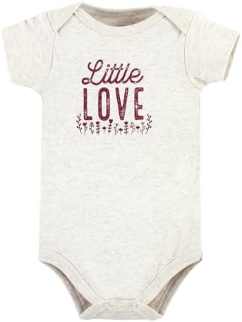 Hudson Baby Unisex Baby Cotton Bodysuits (5 Piece)
