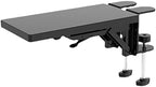 Desk Arm Rest, Comfortable Ergonomic Design Clamp On Computer Rotating Extendable Support Foldable Frame Holder for Desktop Computer Mouse