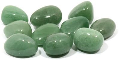 GeoFossils Green Aventurine Tumble Stone (20-25mm) 5 Pack