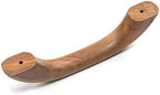 Misc Solid Teak Grab Handle - 1-3/8" W X 9-1/8" L 2-1/4" H Brown Wood Finish