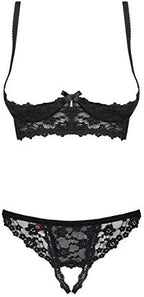 Obsessive Lingerie Letica Quarter Cup Shelf Bra Set