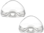 Accmor Pacifier Case, Pacifier Holder Case, Pacifier Container for Travel, BPA Free, Transparent, 2 Pack