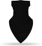 YAYOUREL Neck Gaiter Face Mask Bandanas for Men Women UV Face Scarf Cover Ear Loop Hole Facemask for Fishing Running Cycling