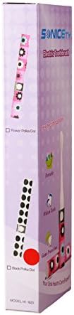 Electric Toothbrush HI-923 Black Polka Dot (Portable/Travel Size)